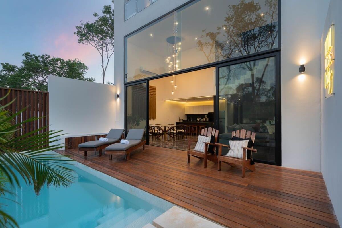 Exclusive 4Br Villa In Karanda With Pools And Paddle トゥルム エクステリア 写真